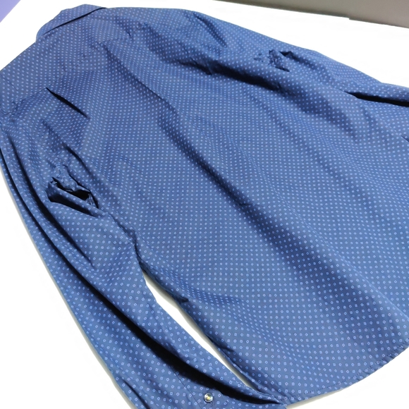 Denim & Flower Long Sleeve Button Up Shirt Large - Picture 6 of 7